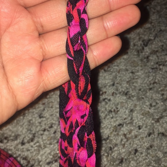 Tropical print one shoulder mini dress - Picture 4 of 5